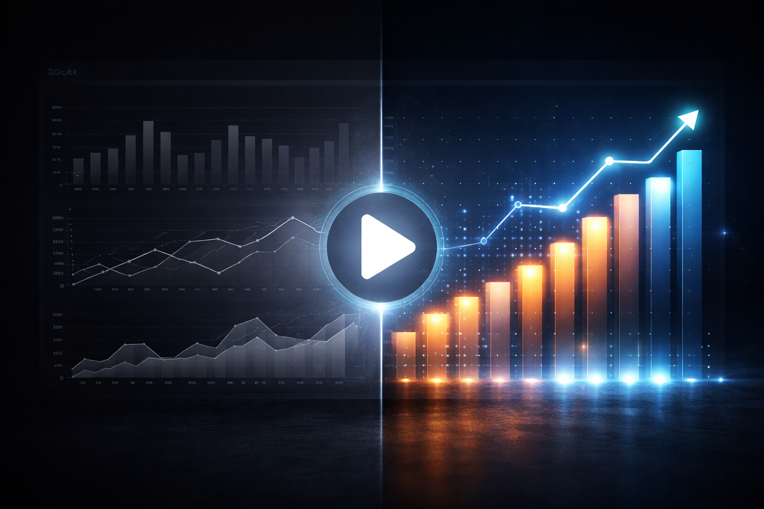 A data analyst turning a static report into a shareable narrated video
